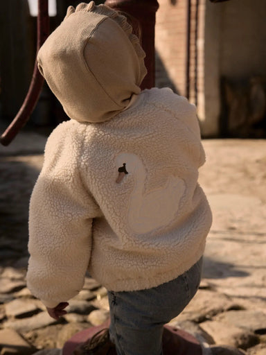 LIL’ ATELIER / LAJO BOMBER JAKKE – TURTLEDOVE SVANE - Mini Monde Copenhagen