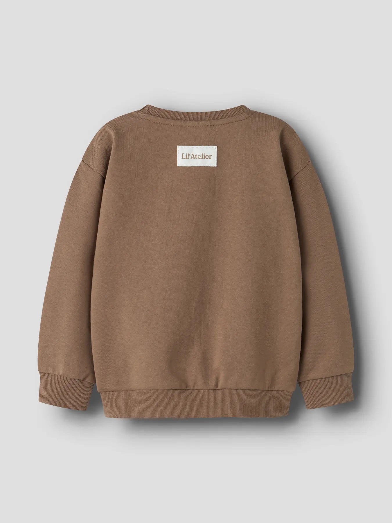LIL' ATELIER / OMAS LS SWEATSHIRT - COCA MOCHA