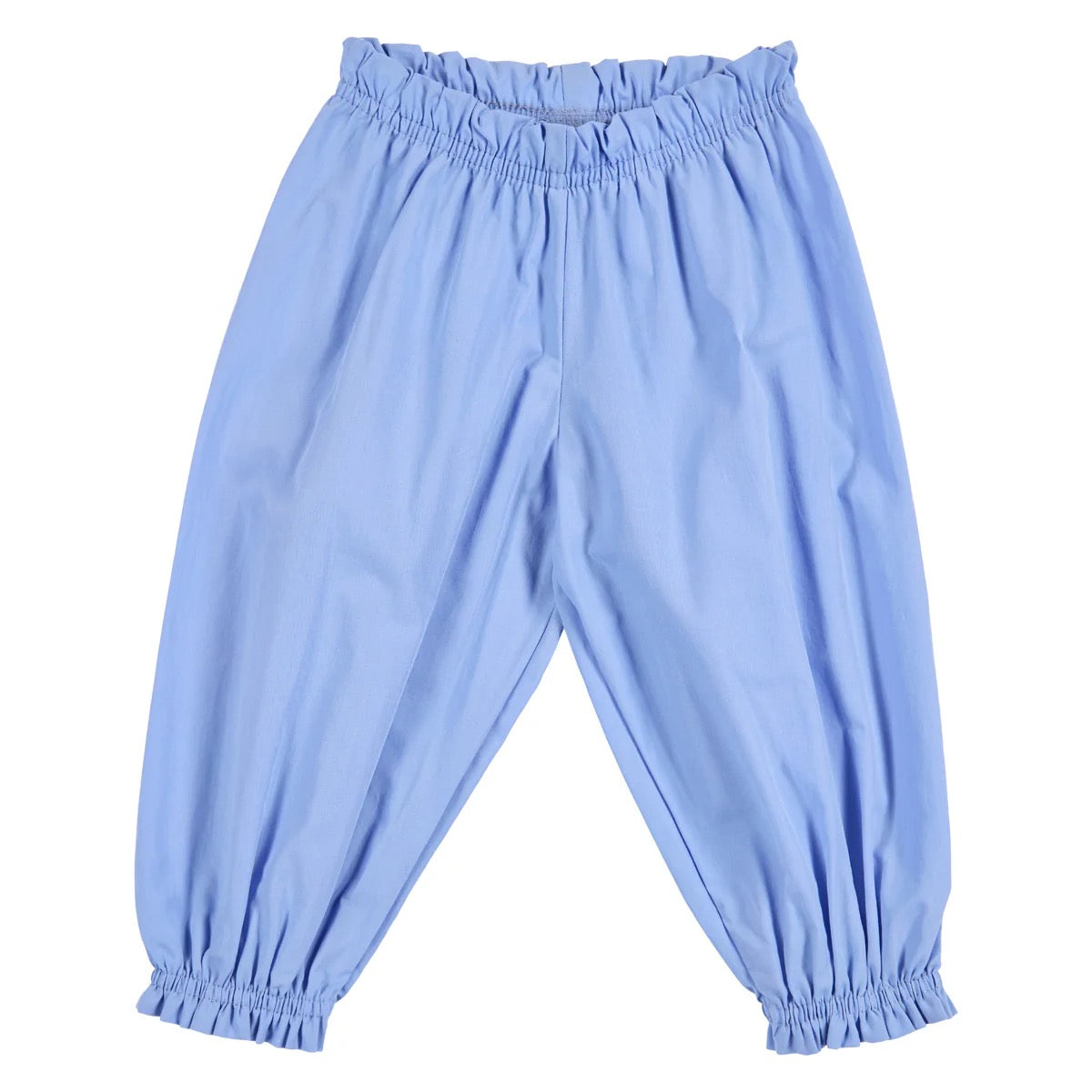 MÜSLI BY GREEN COTTON / POPLIN VOLUME BUKSER - SHELL BLUE