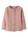 LIL’ ATELIER / DIMIA LS SLIM CARDIGAN – MISTY ROSE - Mini Monde Copenhagen