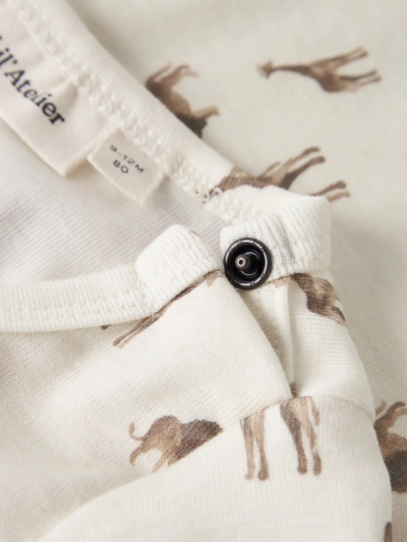 LIL' ATELIER / LAYO LS BODYSTOCKING - LION - Mini Monde Copenhagen