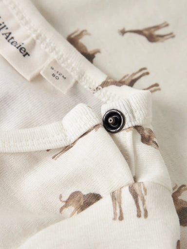 LIL' ATELIER / LAYO LS BODYSTOCKING - LION - Mini Monde Copenhagen