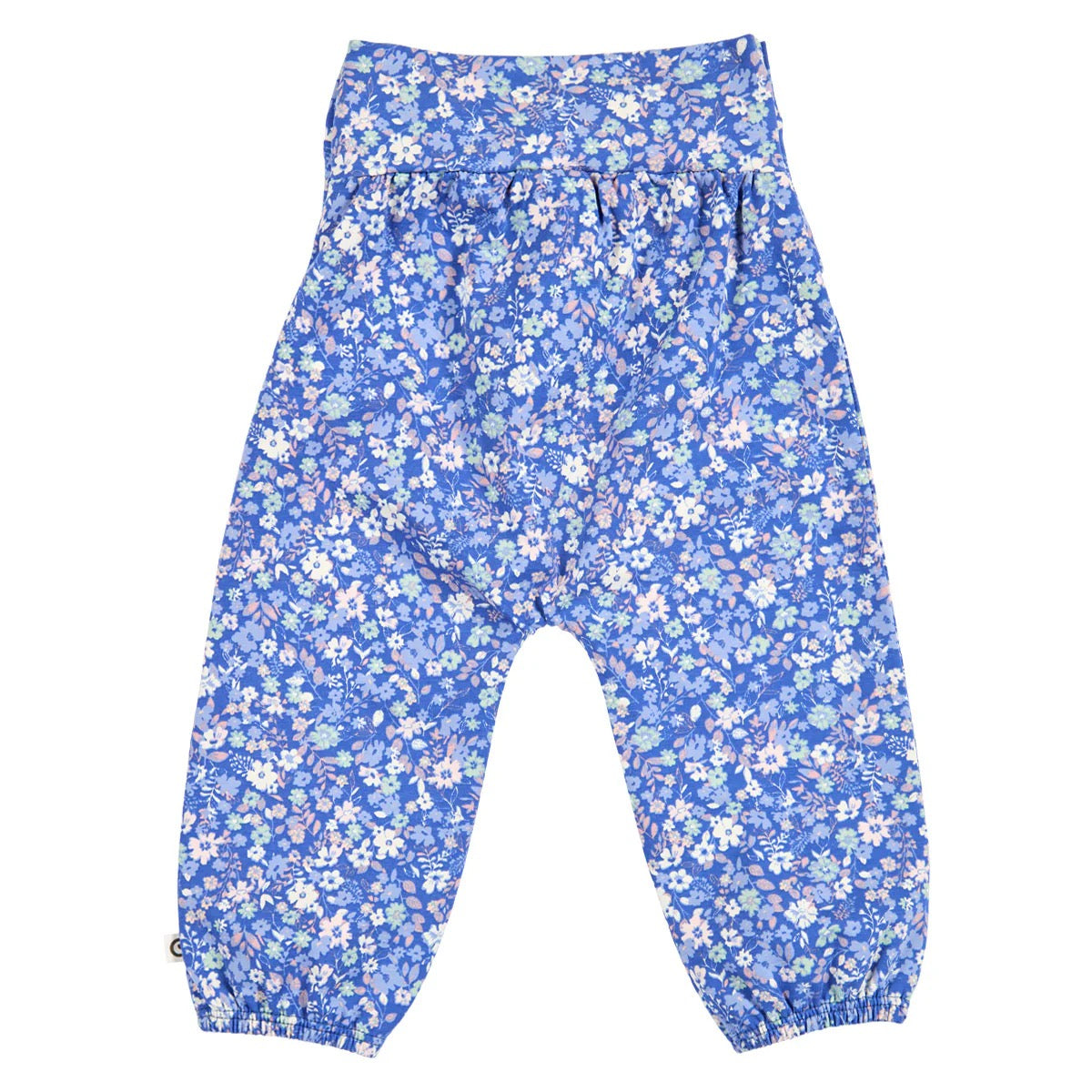 MÜSLI BY GREEN COTTON / PRIMROSE BUKSER - AZURE BLUE/ NECTAR/ TOFU