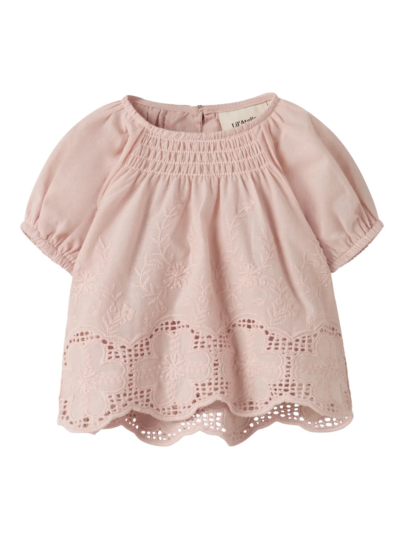 LIL’ ATELIER / DAYNA LØS BLUSE  – PEACH WHIP - Mini Monde Copenhagen