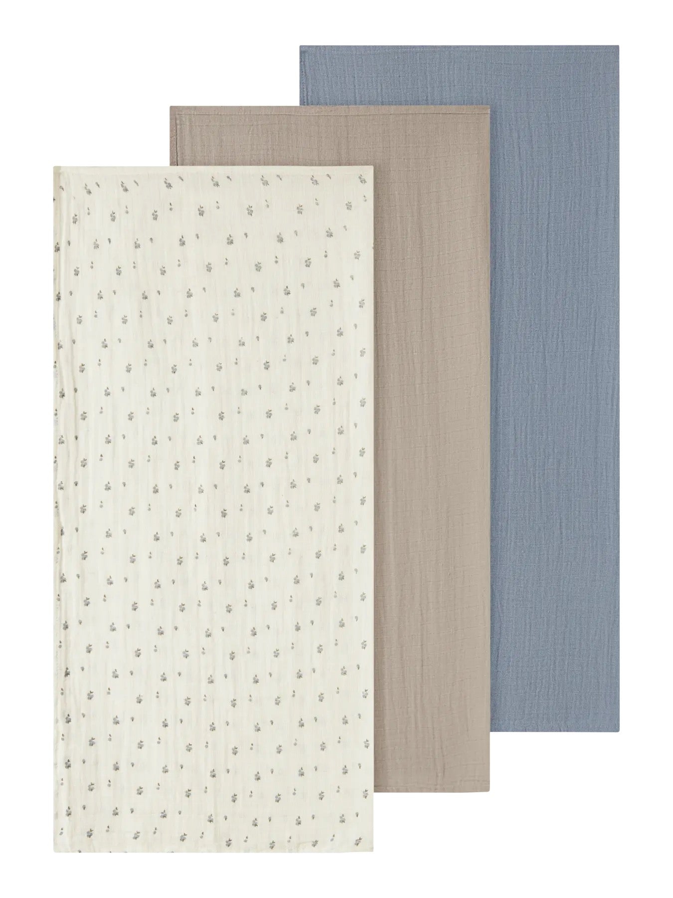 LIL' ATELIER / 3 PAK STOFBLEER - OXFORD TAN/TRADEWINDS - Mini Monde Copenhagen