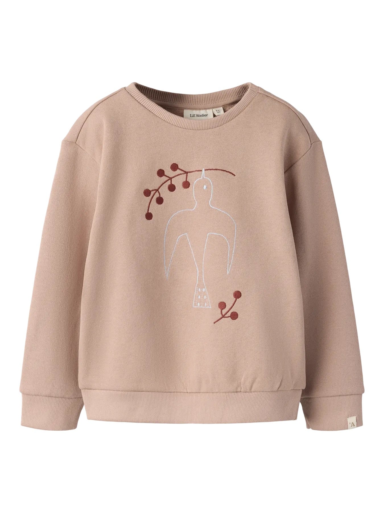 LIL’ ATELIER / JOBO TIA LOOSE SWEAT – NOVELLE PEACH