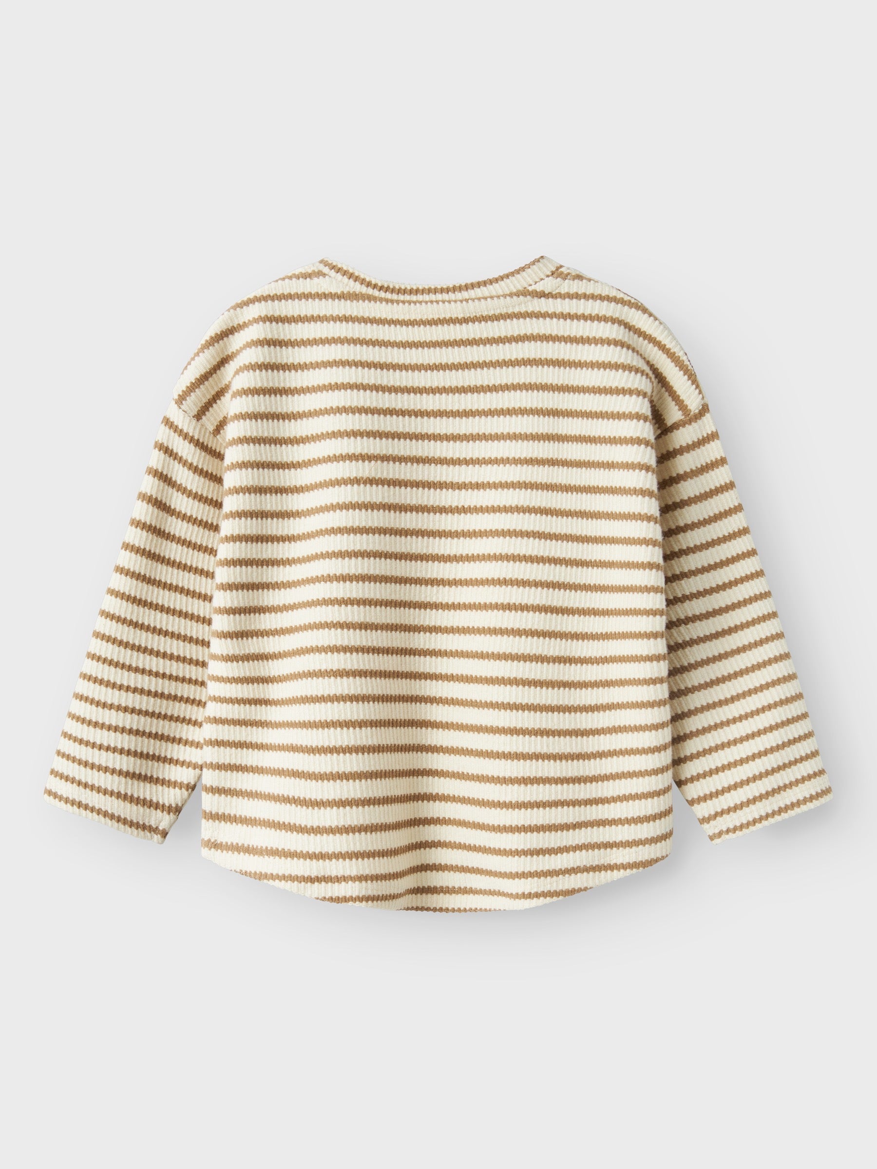 LIL' ATELIER / TADEO BLUSE - STRIBER PETRIFIED OAK