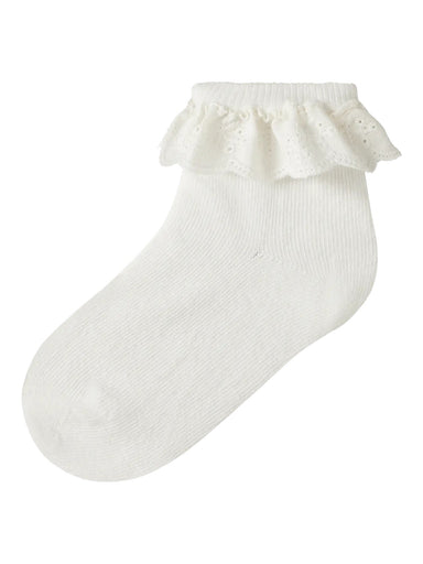 LIL’ ATELIER / DERTRUD SOCK – COCONUT MILK - Mini Monde Copenhagen