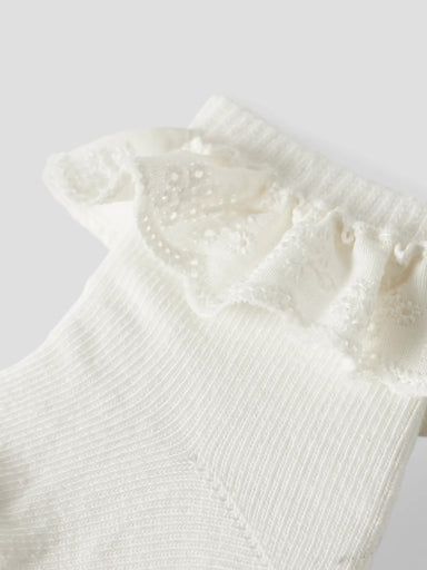 LIL’ ATELIER / DERTRUD SOCK – COCONUT MILK (Kopi) - Mini Monde Copenhagen
