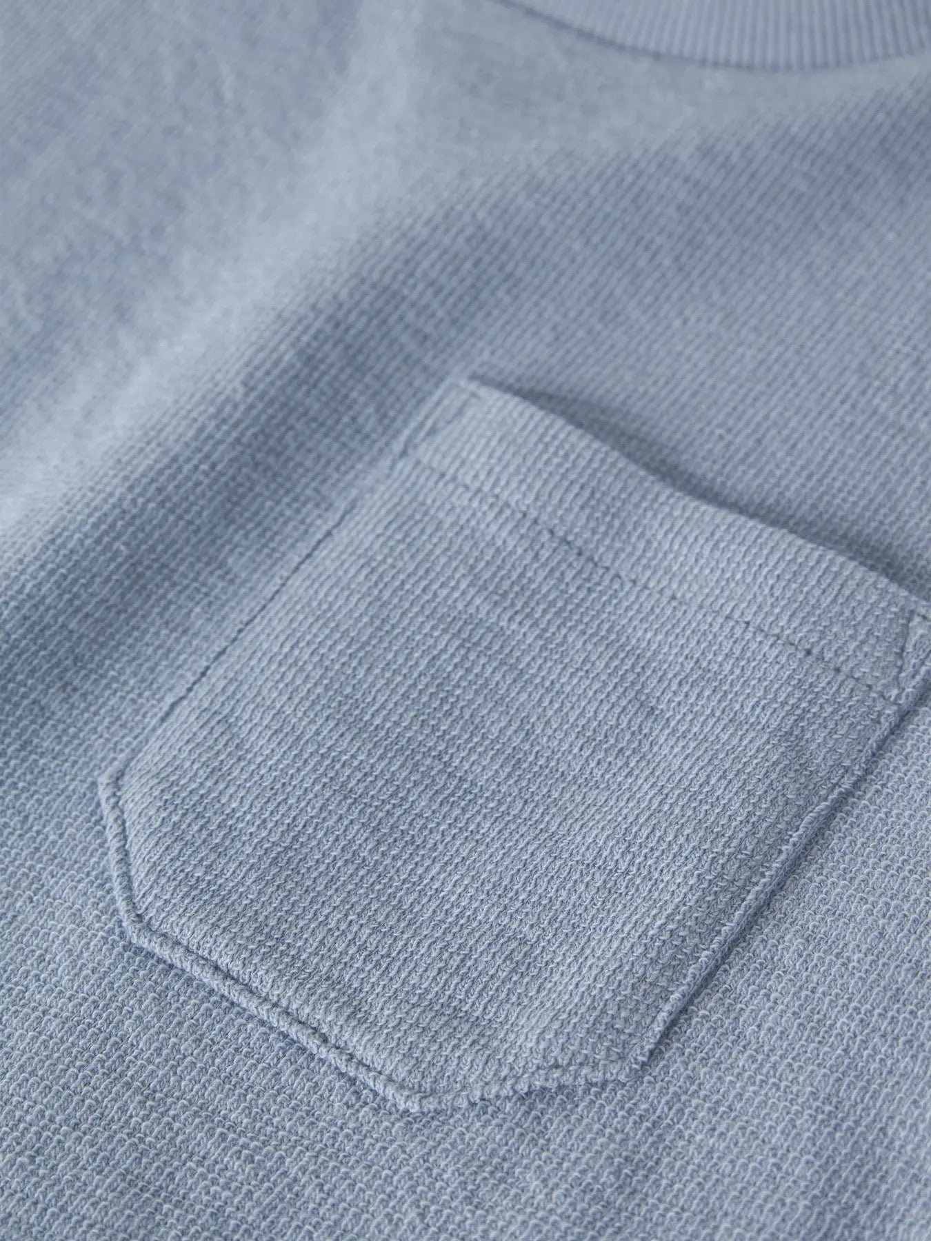 LIL’ ATELIER / DIAS LOP SS LØS SWEAT - DUSTY BLUE
