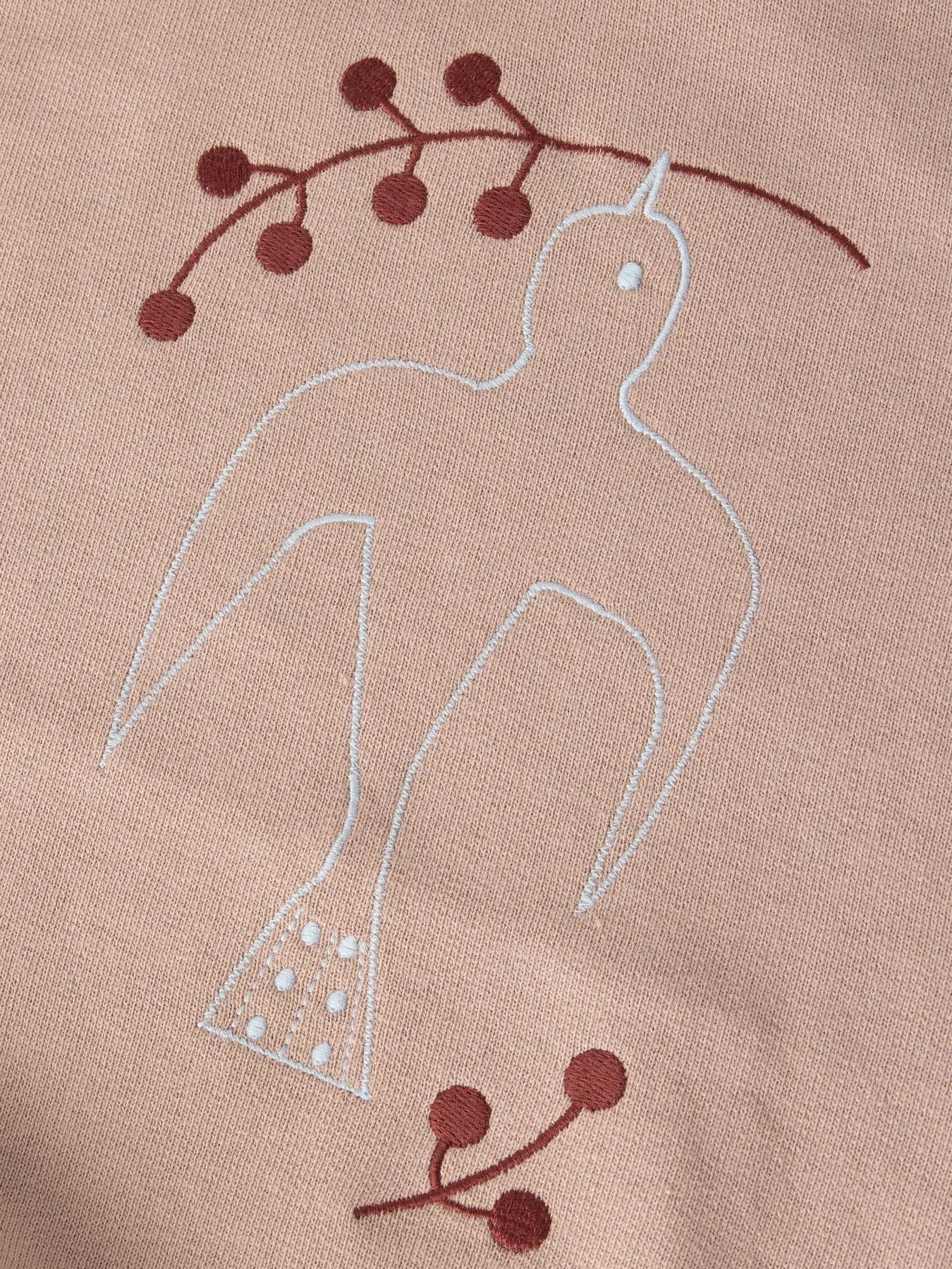 LIL’ ATELIER / JOBO TIA LOOSE SWEAT – NOVELLE PEACH