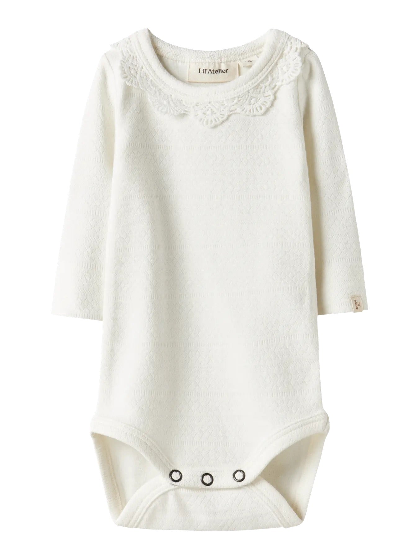 LIL’ ATELIER / TAPIA LS SLIM BODY – COCONUT MILK