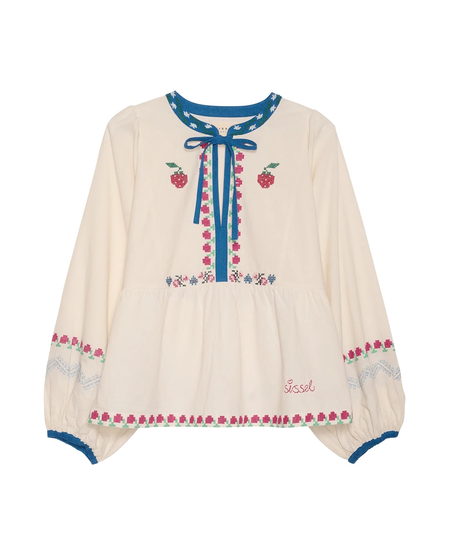 SISSEL EDELBO / FALKA TOP - OFF WHITE