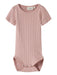 LIL' ATELIER / RACHEL SS BODYSTOCKING - MISTY ROSE - Mini Monde Copenhagen