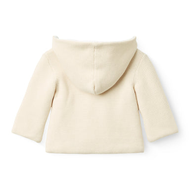 COPENHAGEN COLORS / BABY JAKKE MED HÆTTE - CREAM - Mini Monde Copenhagen