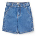 COPENHAGEN COLORS / DENIM SHORTS - INDIGO BLUE WASHED - Mini Monde Copenhagen
