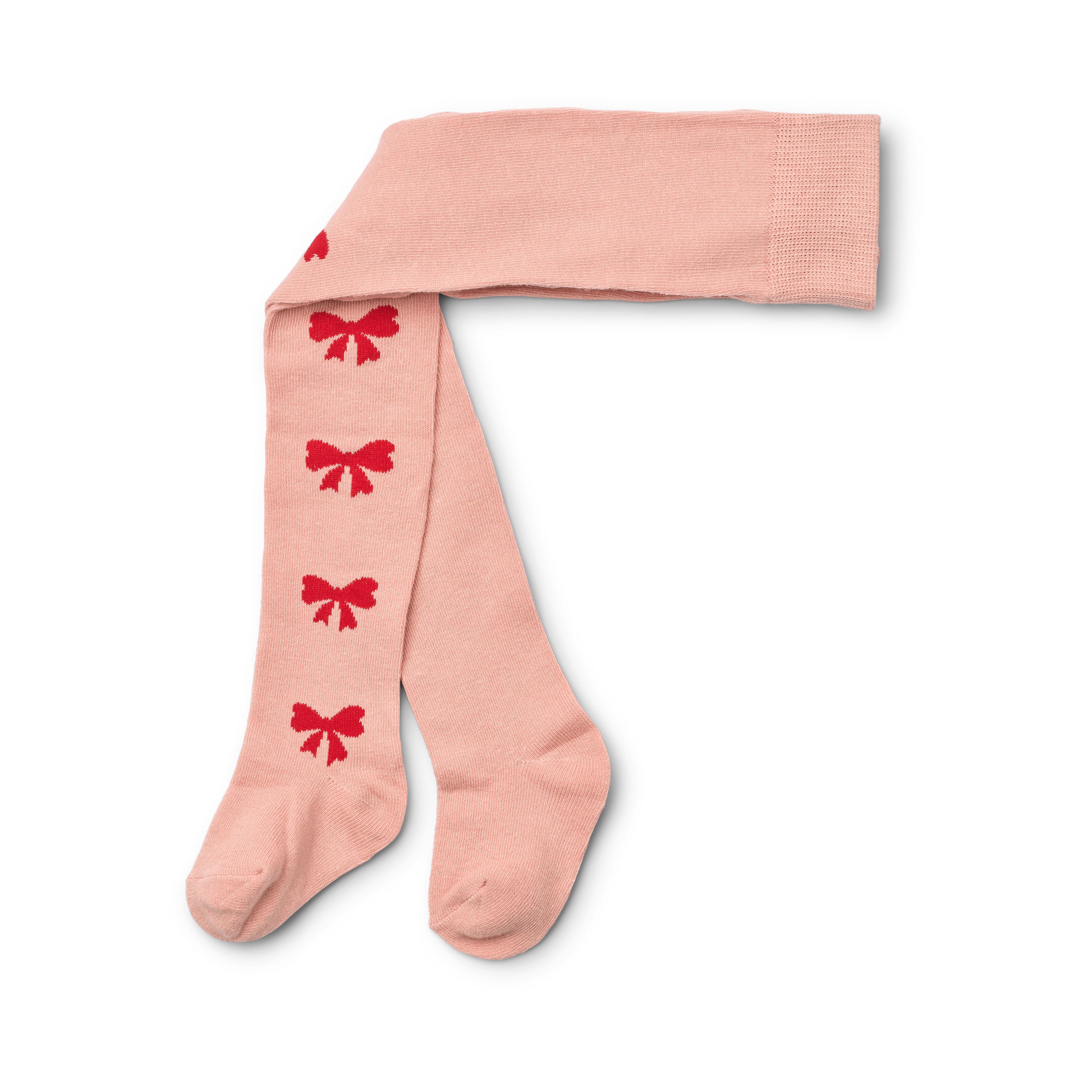 FLÖSS / STRØMPEBUKSER - WARM PINK BOW