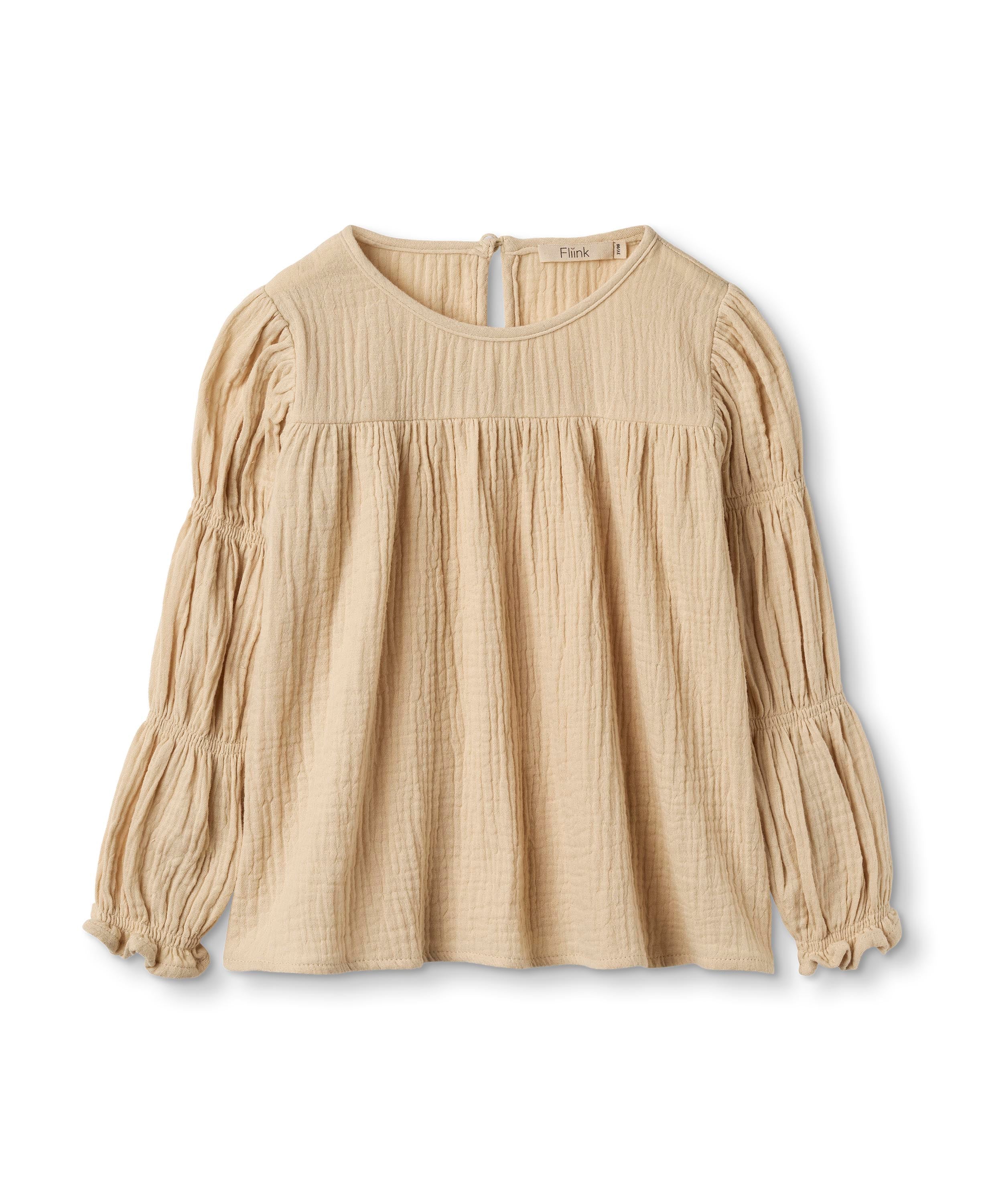 FLIINK / SUMA LS BLUSE - SANDSHELL