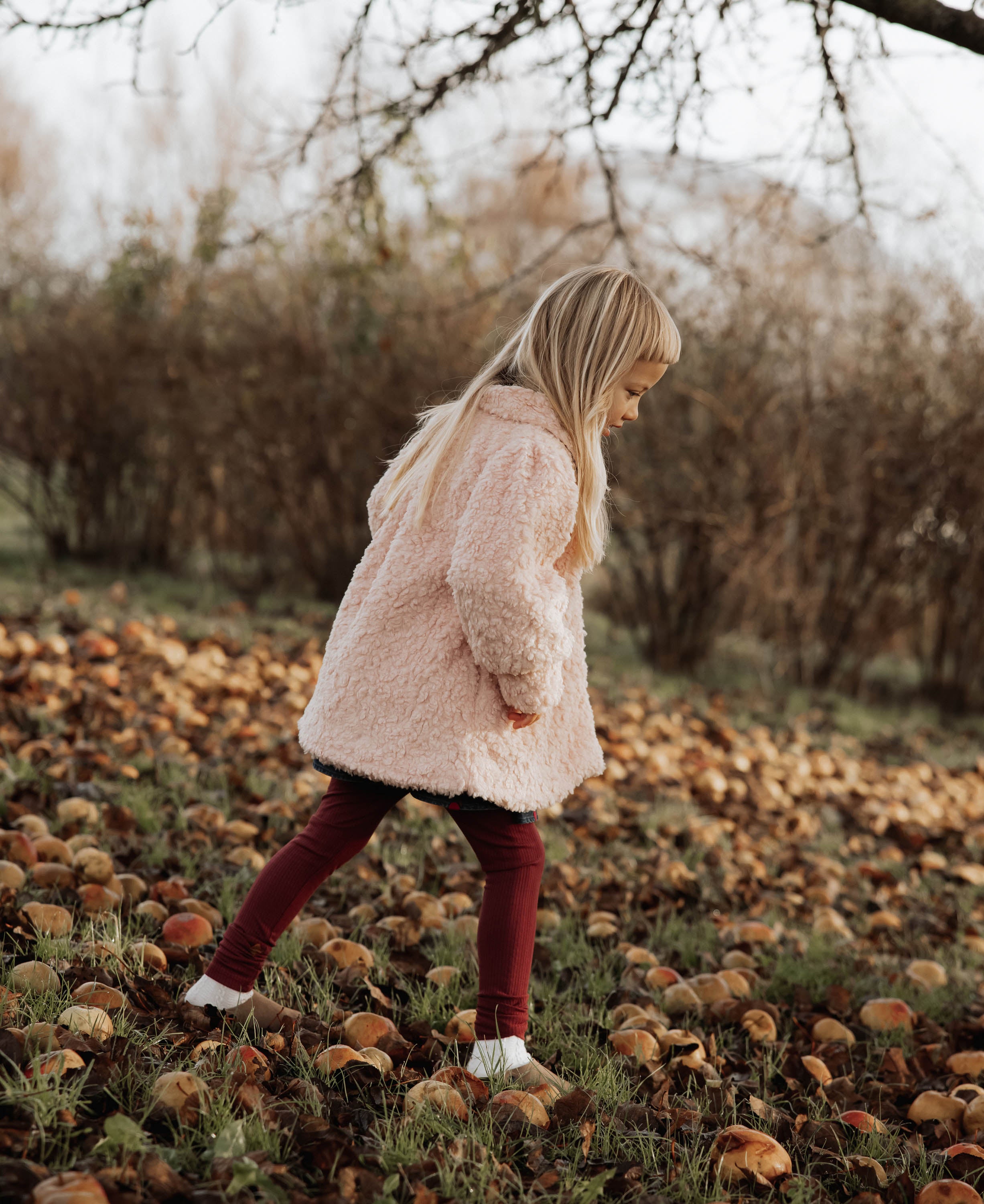 FLIINK / KENNA RIB LEGGINGS - BURGENDY