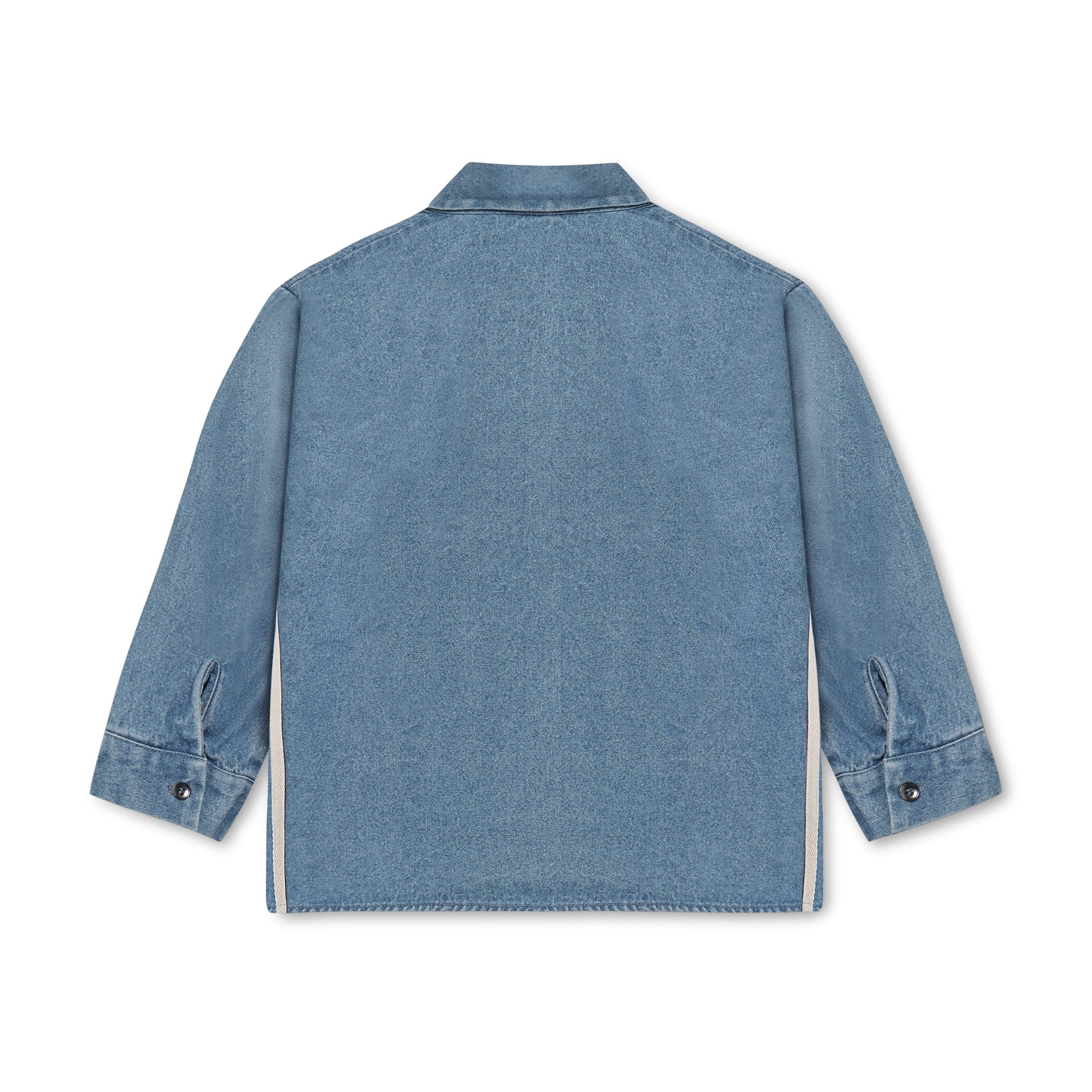 FLIINK / DONNY LS SKJORTE - MEDIUM DENIM BLUE