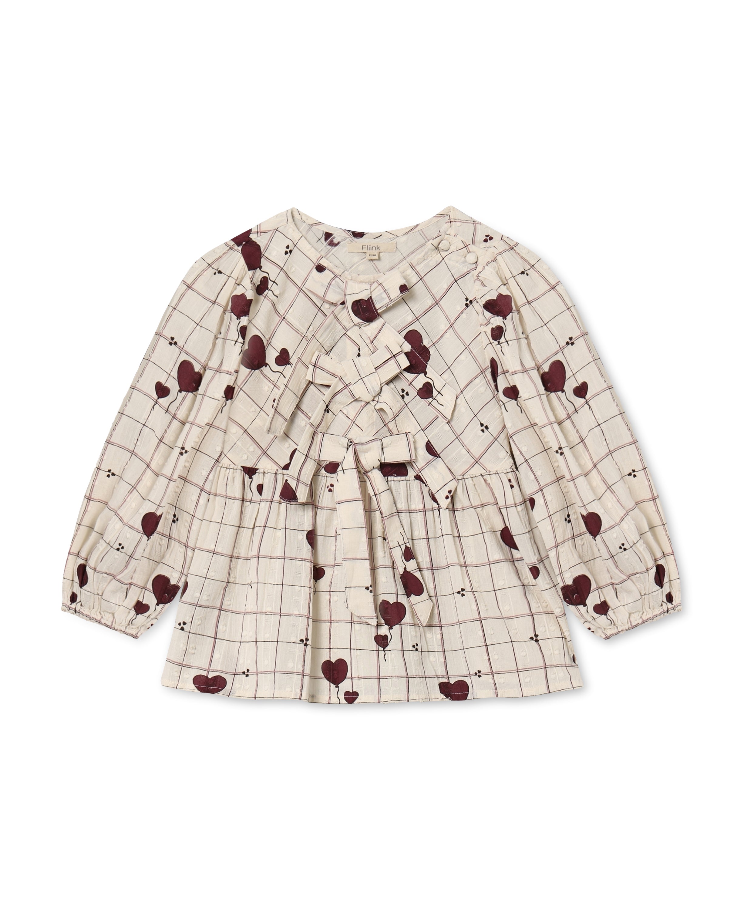 FLIINK / I LOVE SKJORTE - SANDSHELL HJERTE