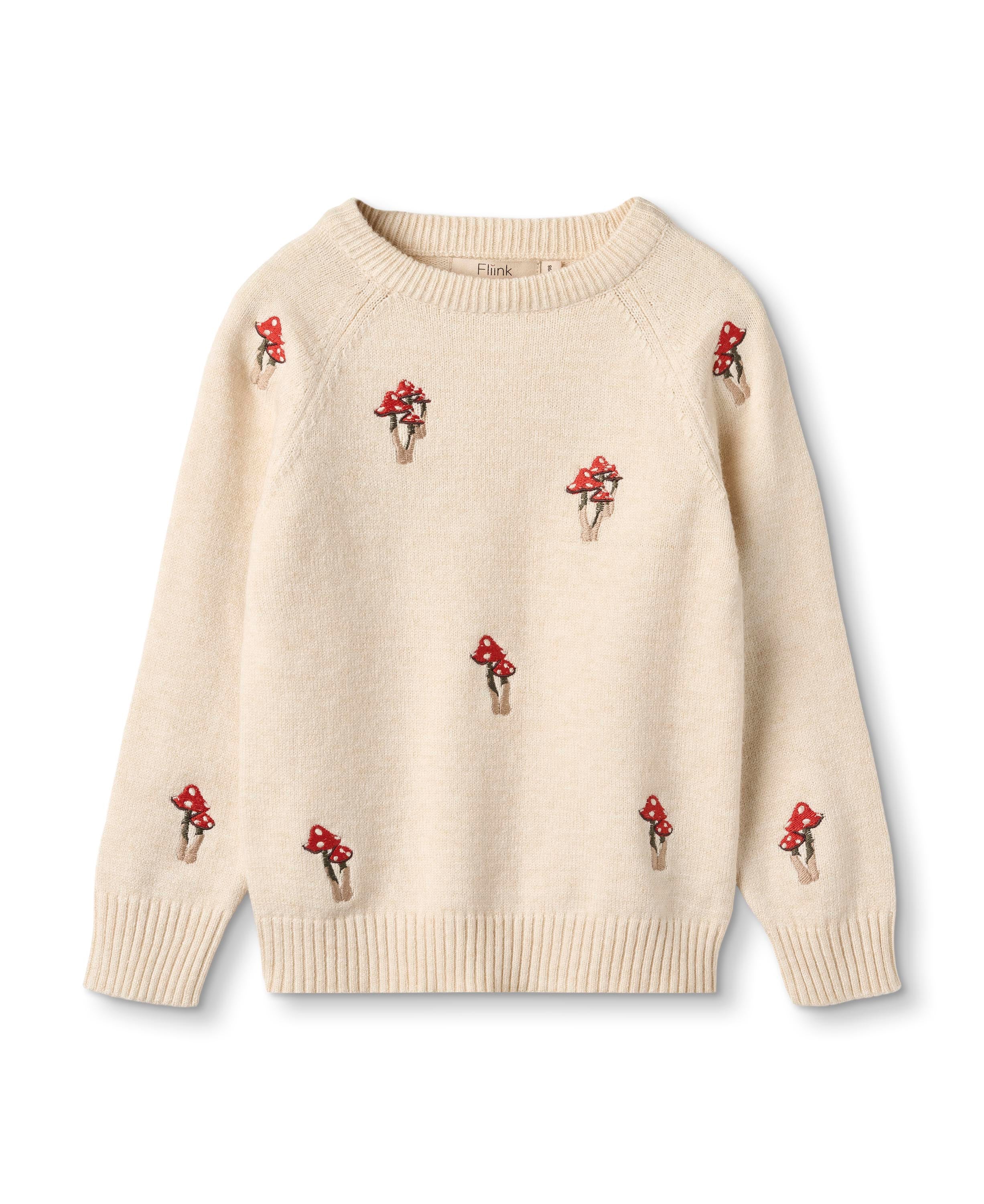 FLIINK / BENNA MUSHROOM PULLOVER - SANDSHELL