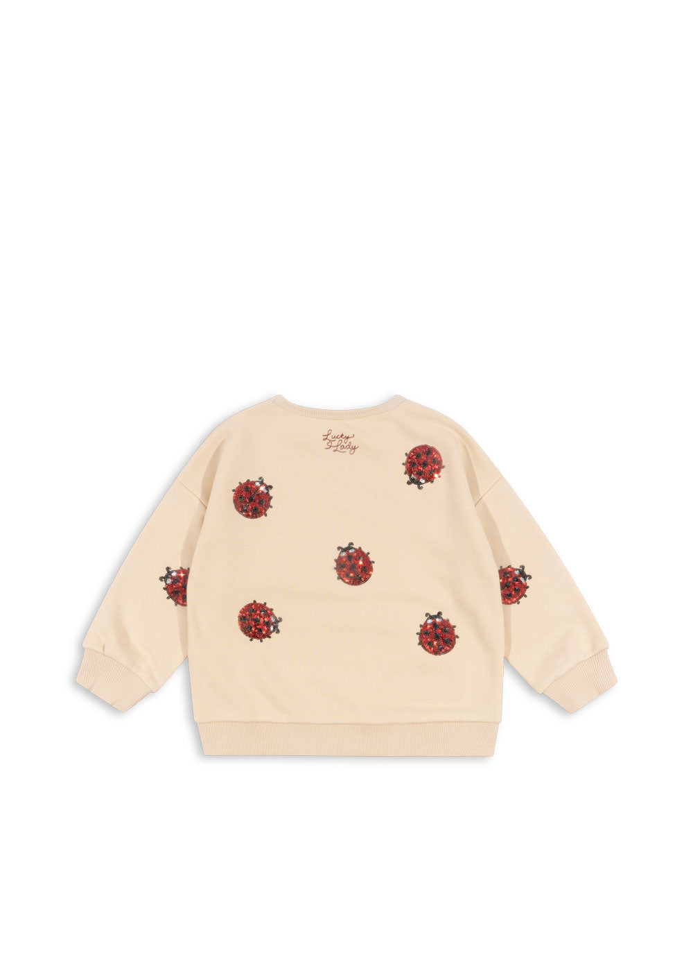 KONGES SLØJD / LOU SWEATSHIRT - LADYBUG GLITTER