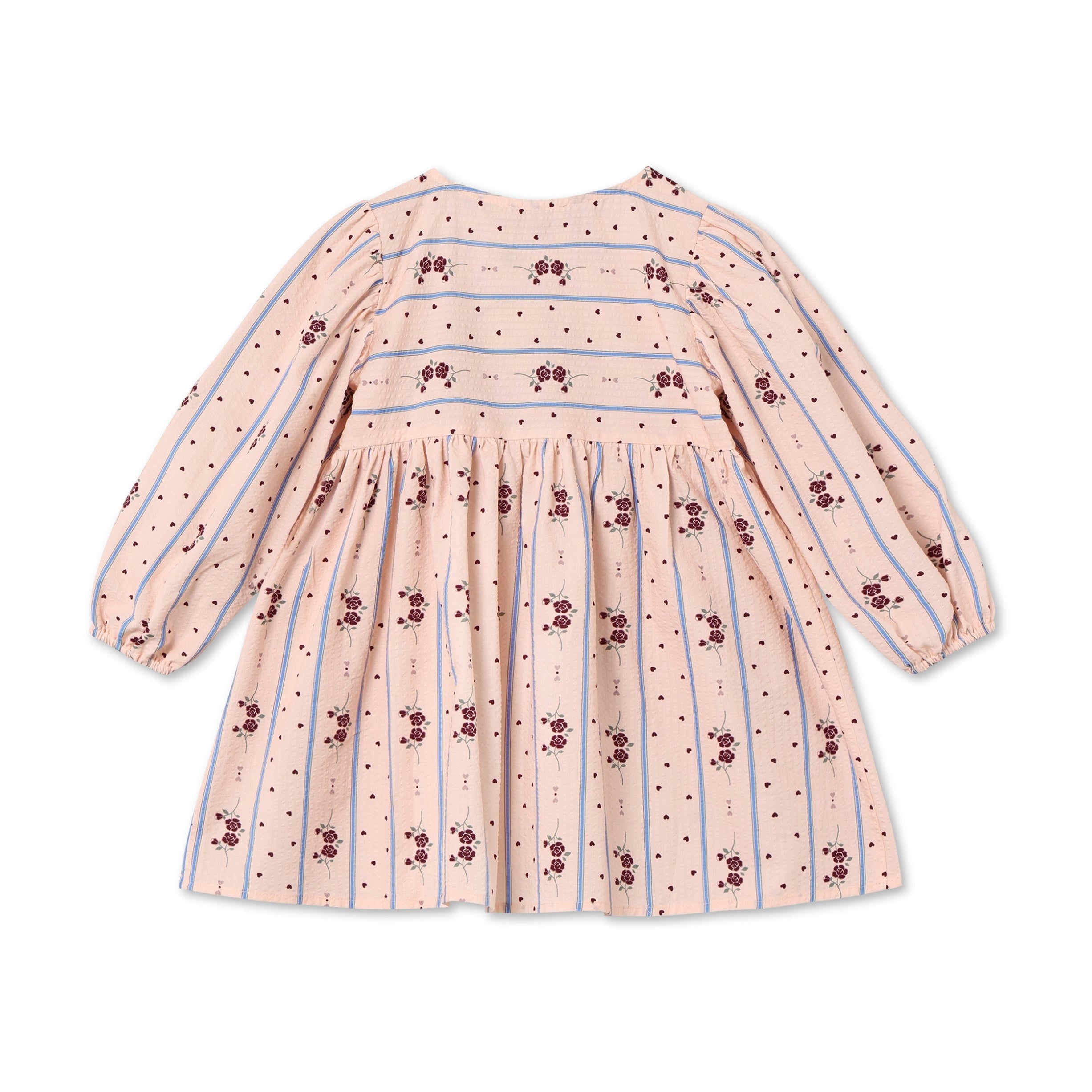 FLIINK / COLOMBE LS KJOLE – CHALK PINK AOP