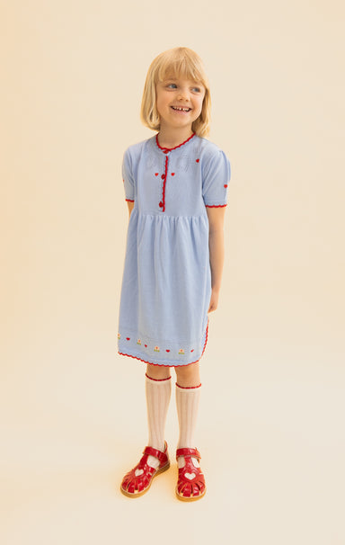 FLÖSS / BIANCA KJOLE - BLUE SKY - Mini Monde Copenhagen