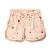FLÖSS /  DOLLY BOW SHORTS - BERRY/BOW GINGHAM - Mini Monde Copenhagen