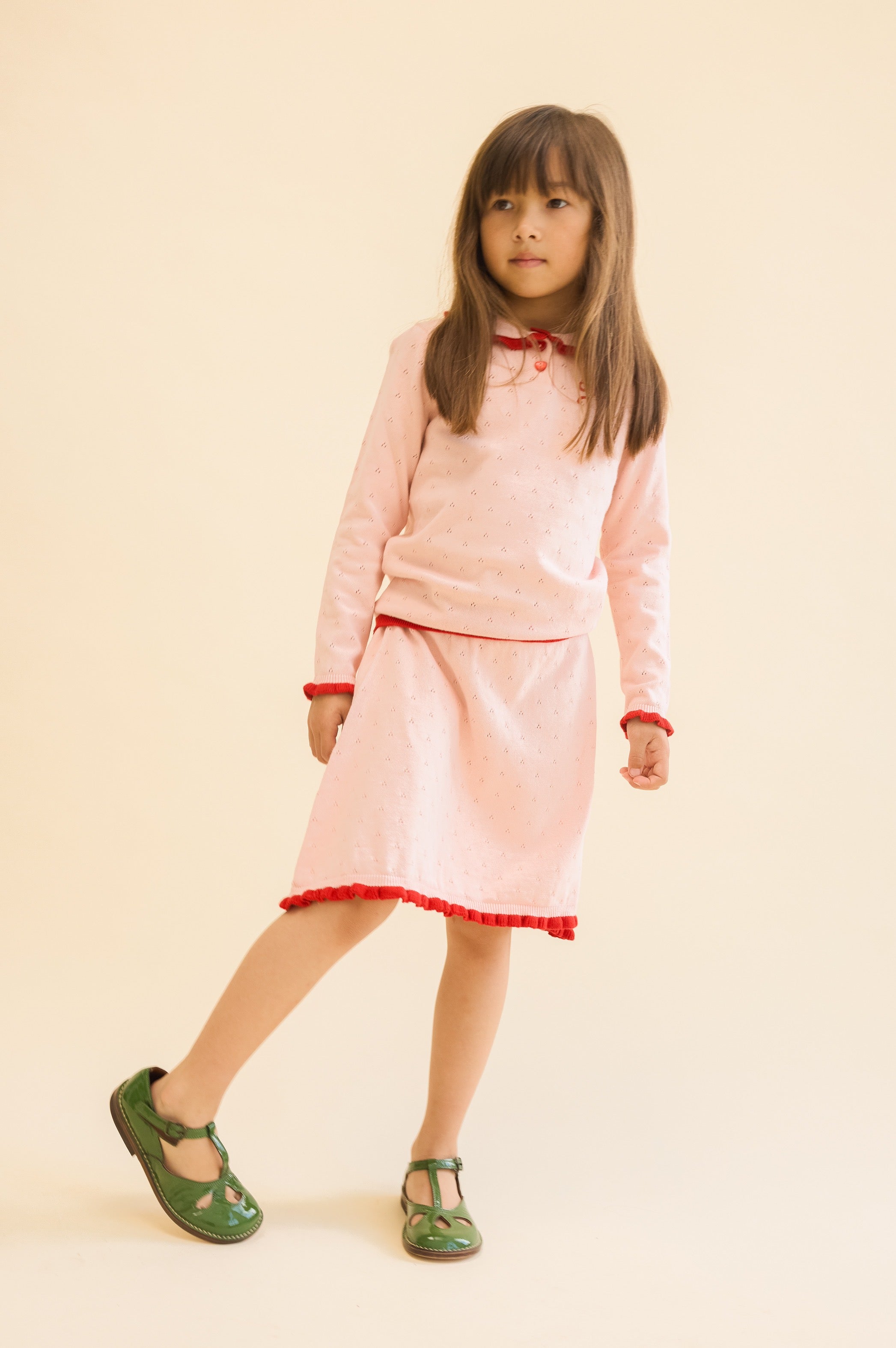 FLÖSS / ASTRID BLUSE - SOFT ROSE - Mini Monde Copenhagen