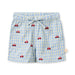 FLÖSS /  ALBERT SHORTS - BLUE GINGHAM - Mini Monde Copenhagen