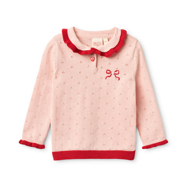 FLÖSS / ASTRID BLUSE - SOFT ROSE - Mini Monde Copenhagen