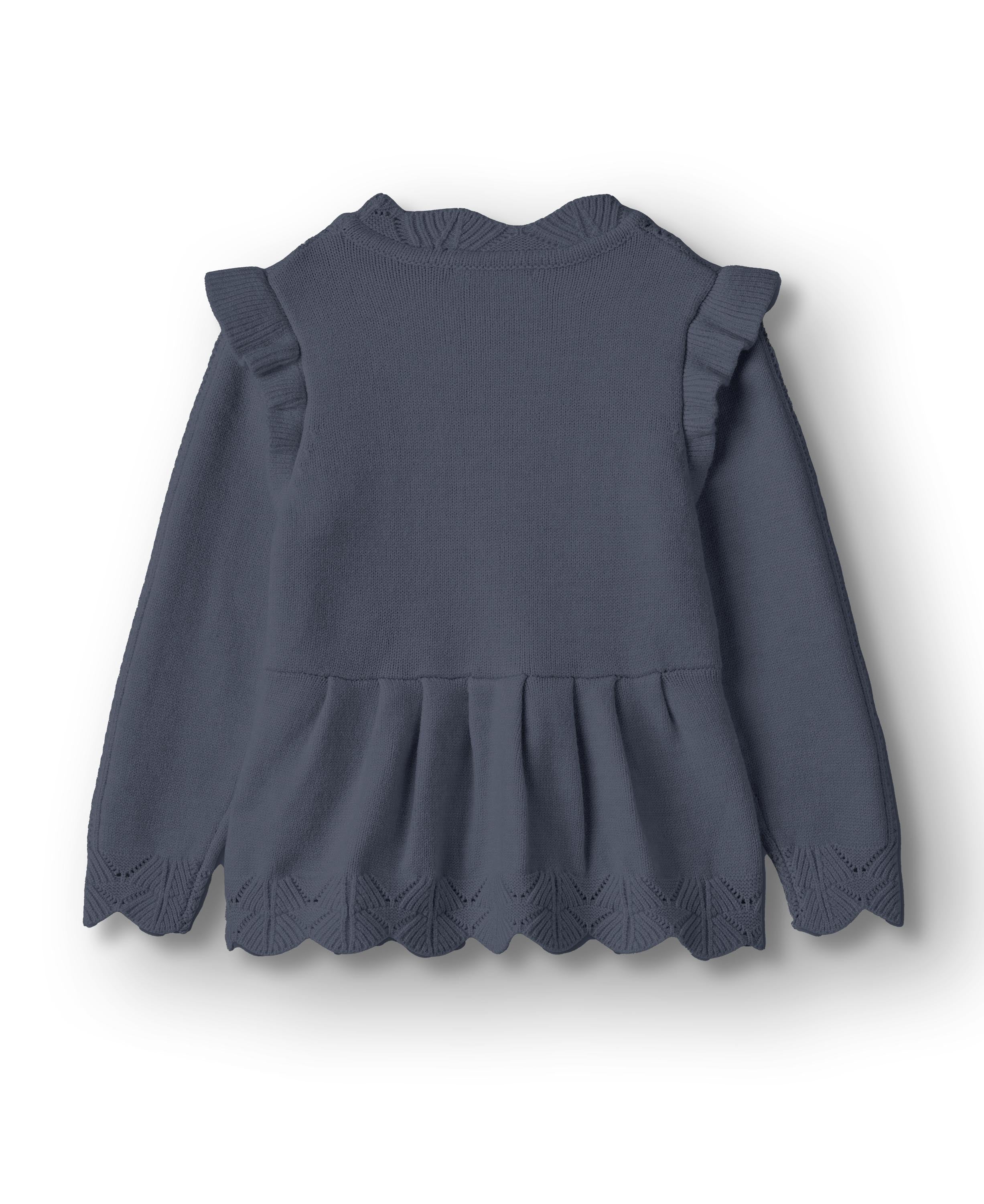 FLIINK / ALILLY PEPLUM PULLOVER - INSIGNIA BLUE