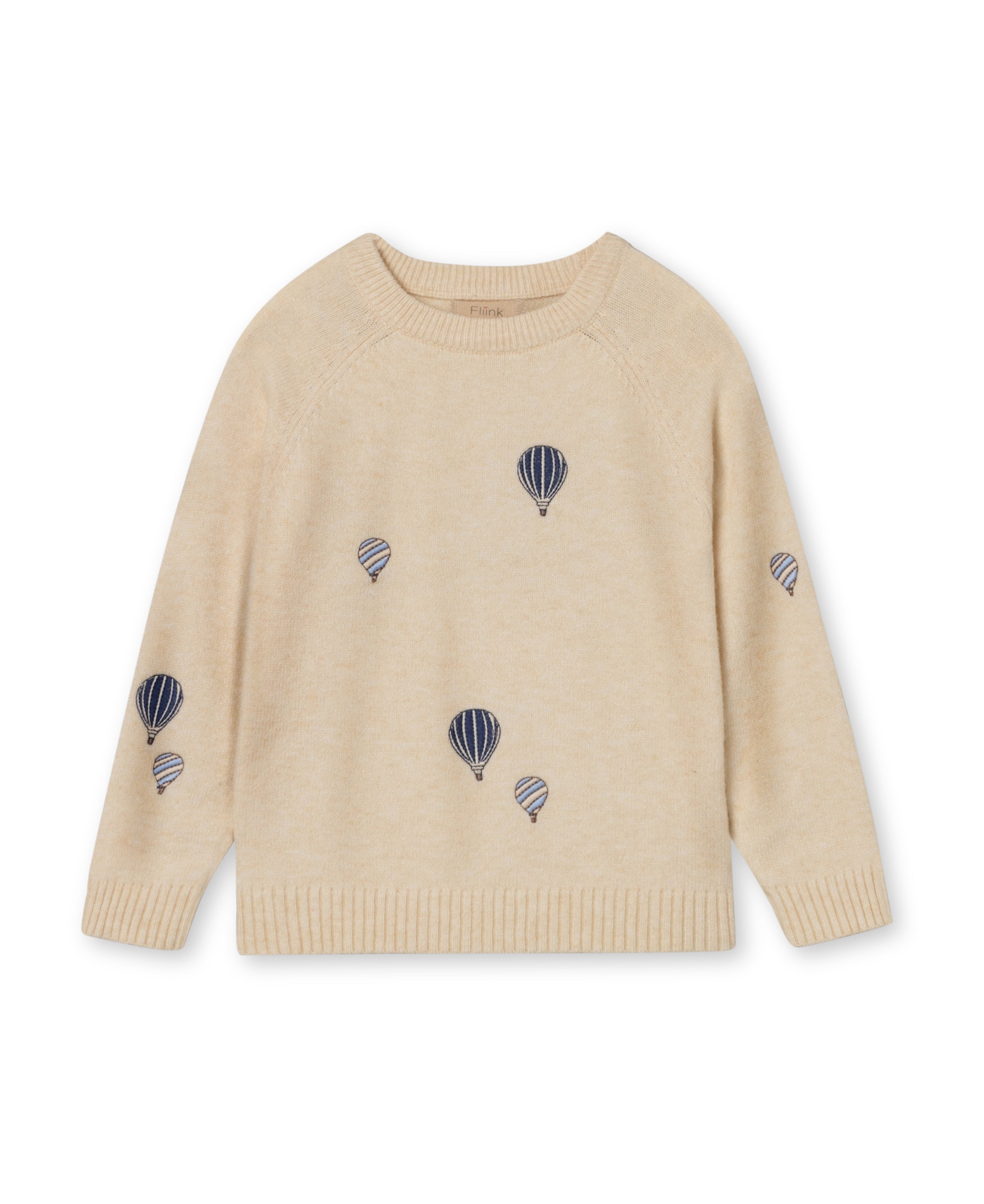 FLIINK / ALON BALLOON PULLOVER - SANDSHELL