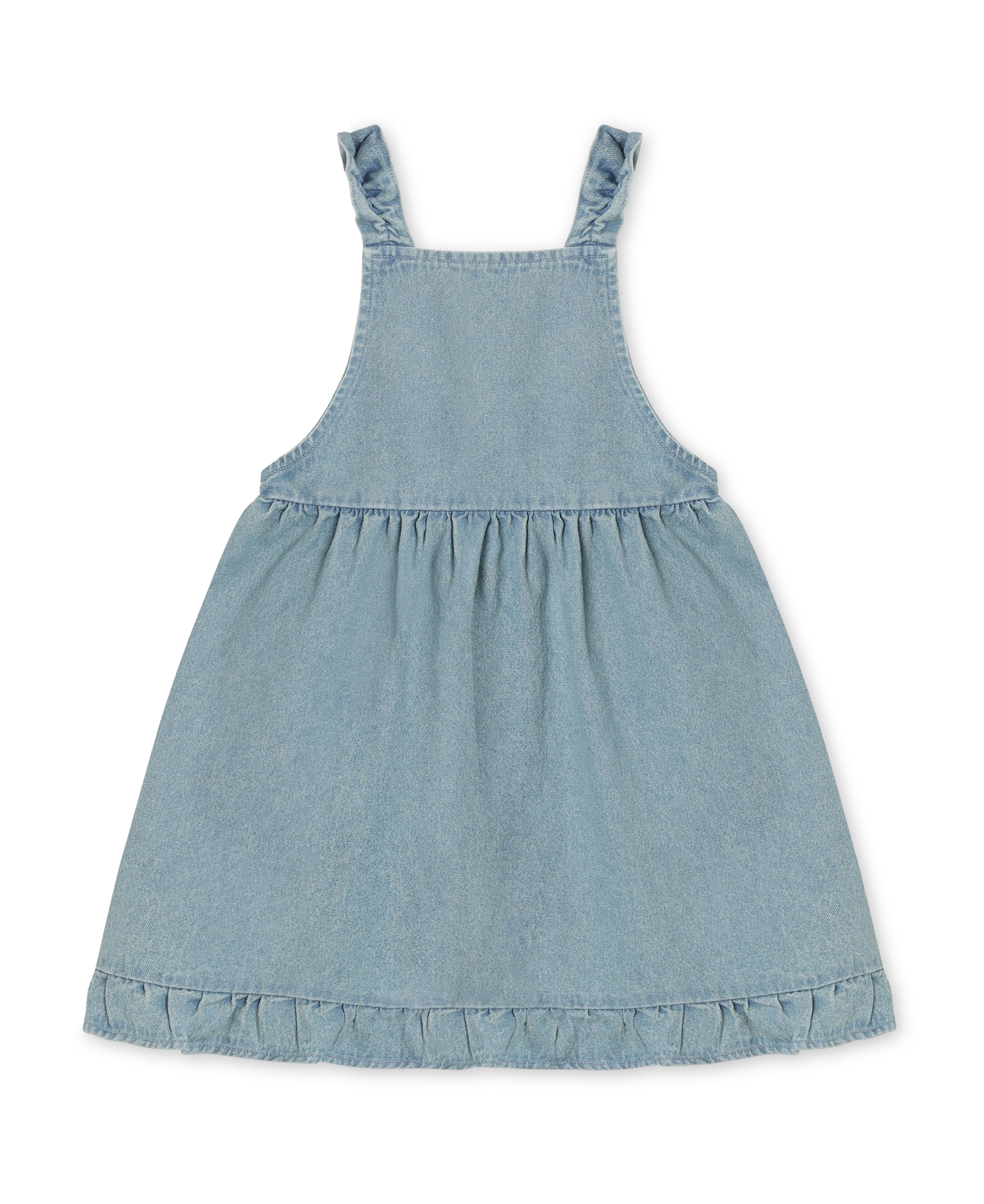 FLIINK / DON EMBR SPENCER KJOLE - LIGHT DENIM BLUE