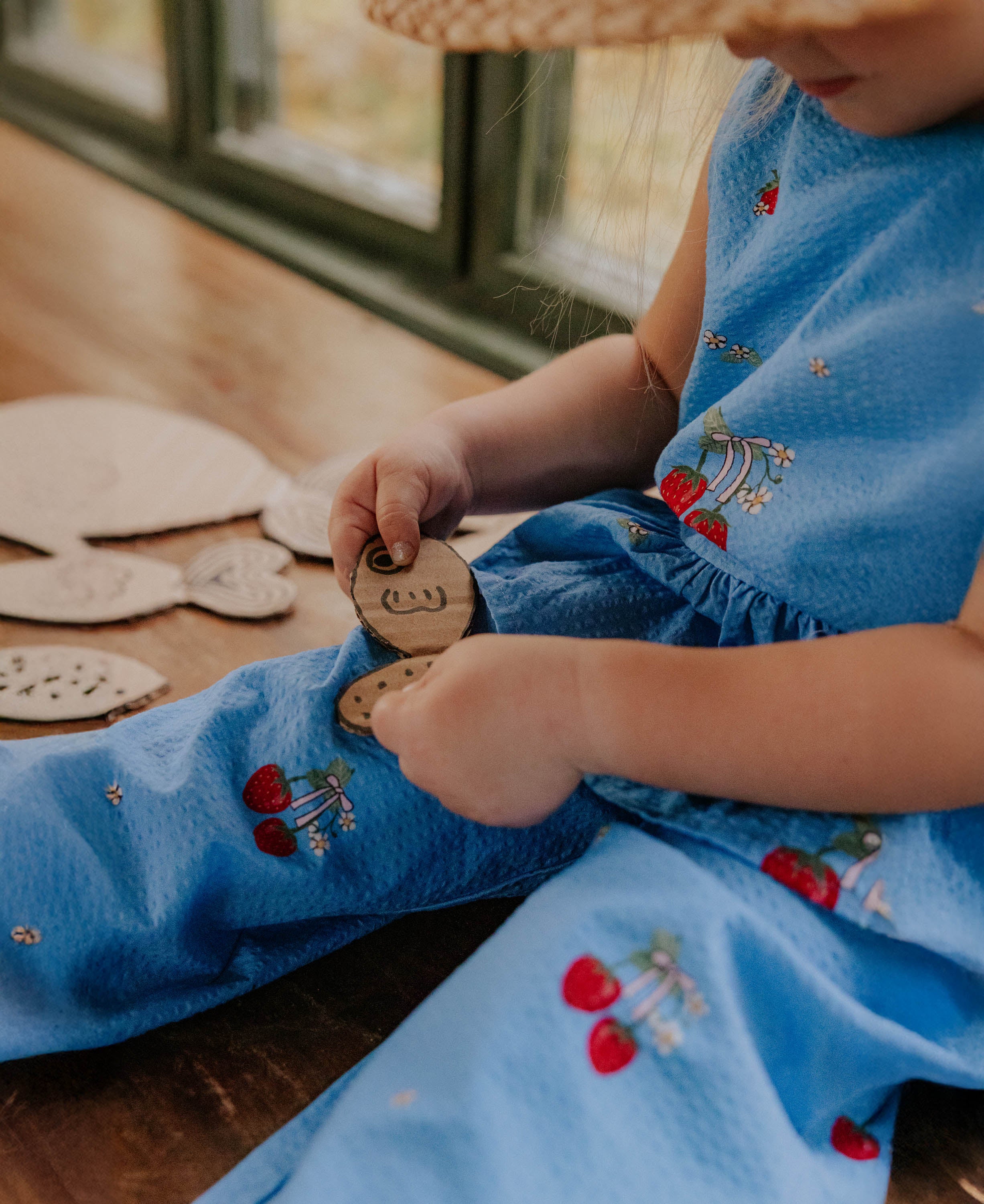 FLIINK / ELMA BUKSER -  MARINA BLUE AOP