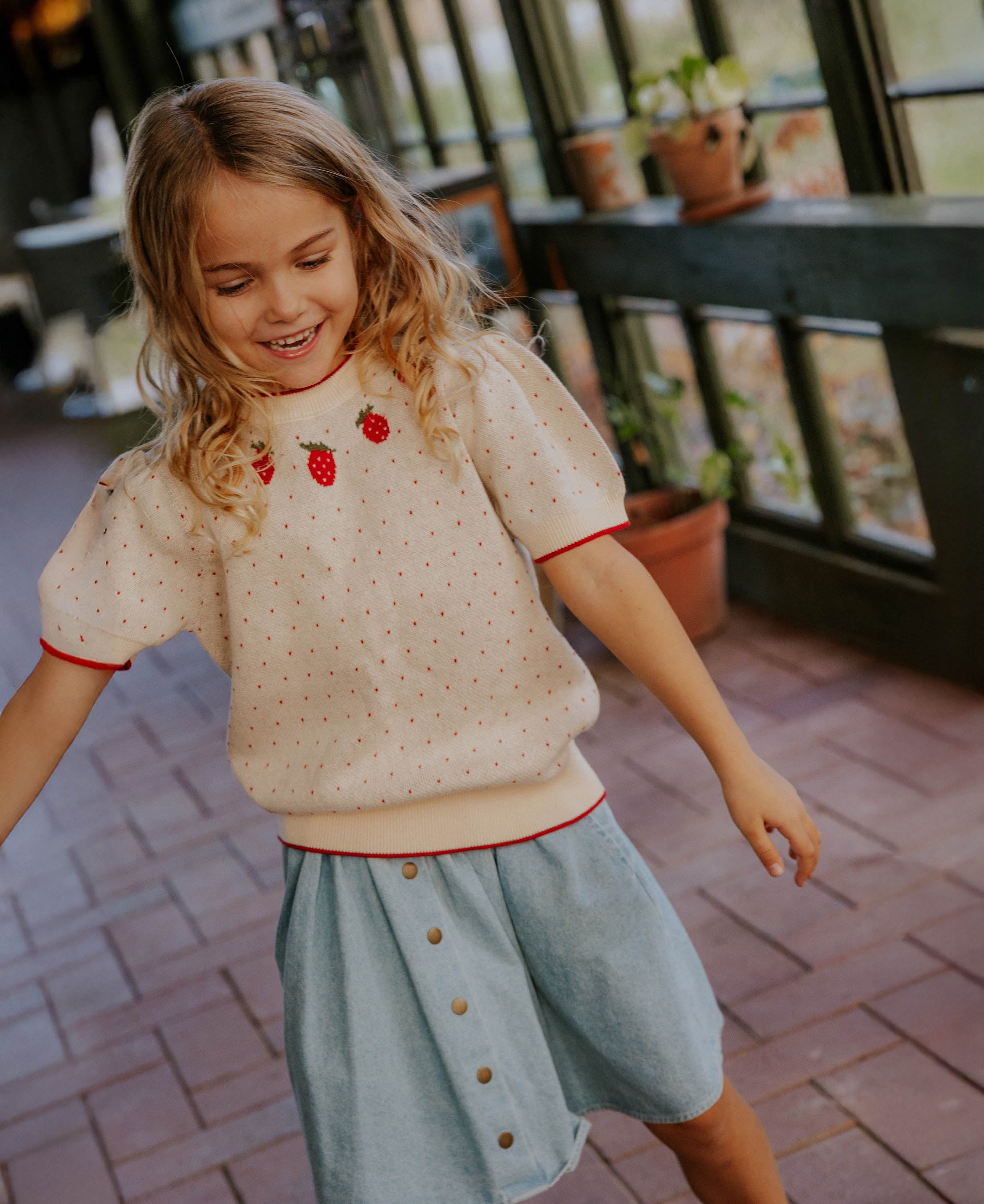 FLIINK / BOLETTE SS BLOUSE - SANDSHELL