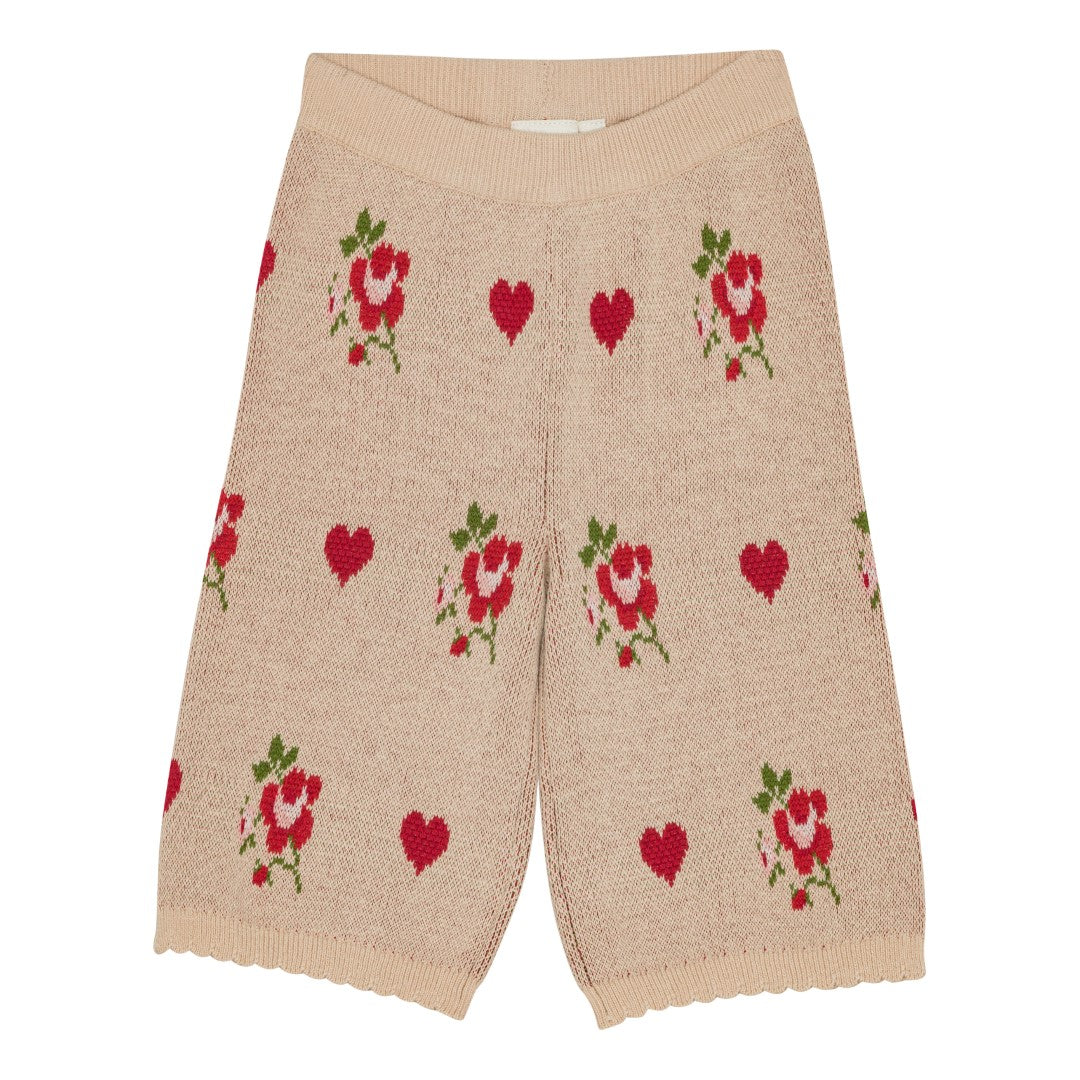 FLÖSS / AMELIA STRIK BUKSER - SOFT PINK