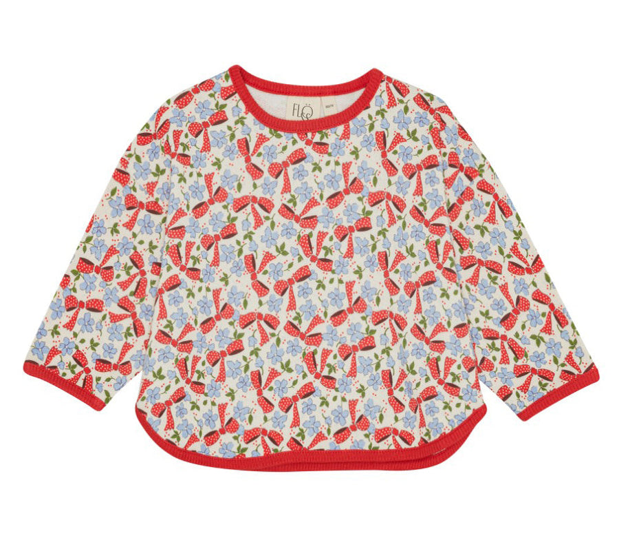 FLÖSS / VIDA SWEATSHIRT  - AMBER - Mini Monde Copenhagen