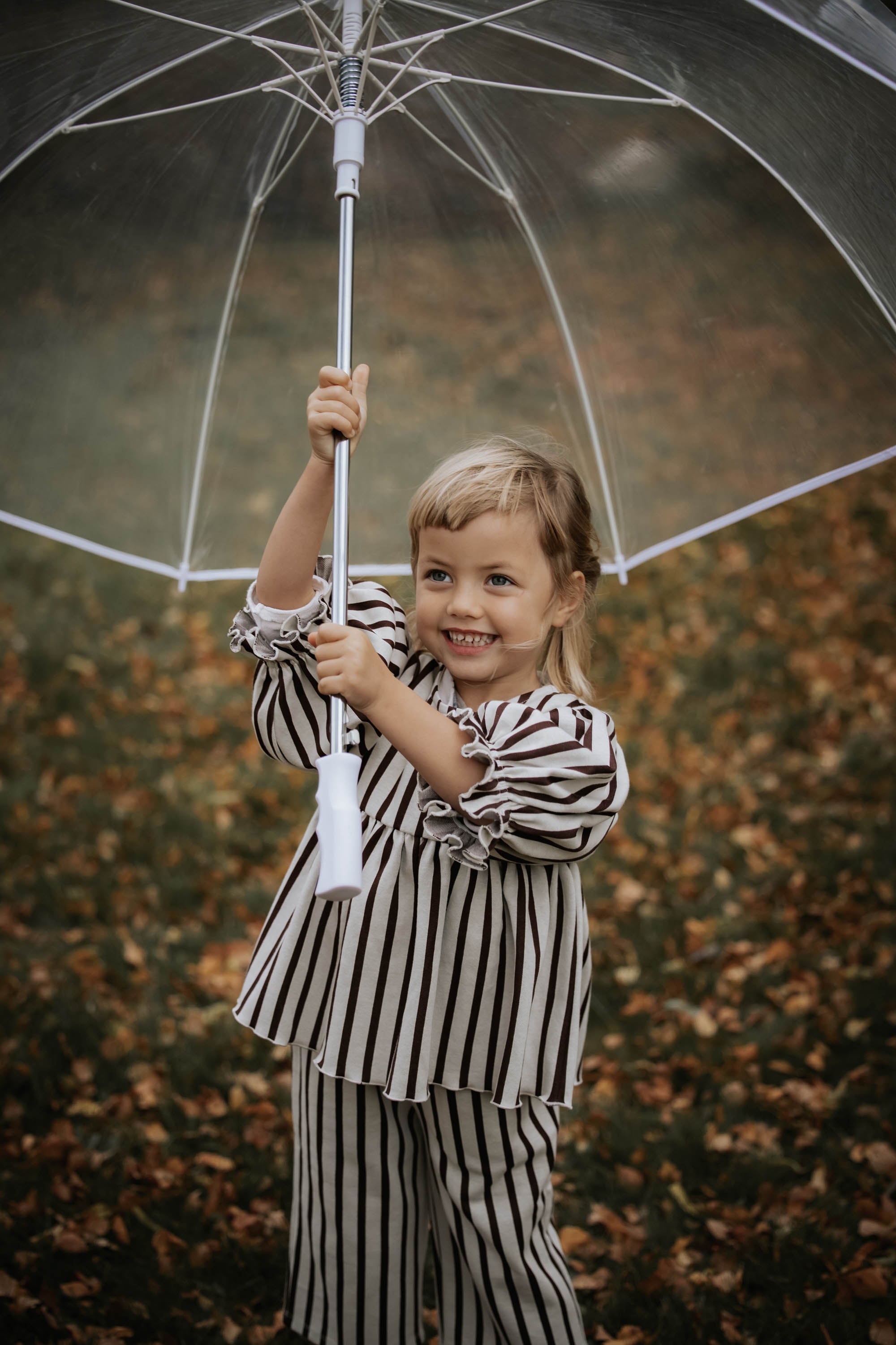 FLIINK / ELLY 3-4 BLUSE - SANDSHELL STRIPE