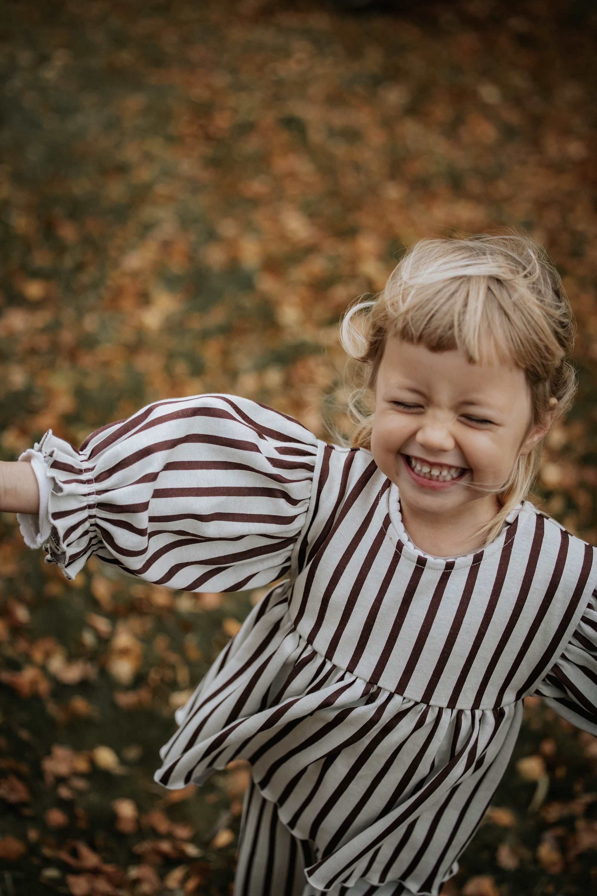 FLIINK / ELLY 3-4 BLUSE - SANDSHELL STRIPE