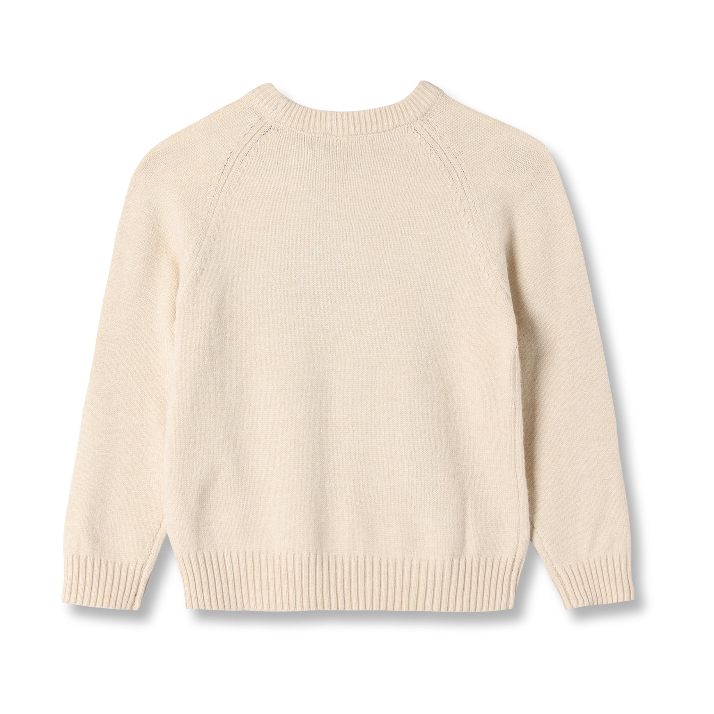 FLIINK / BENNA STRIKTRØJE MED MÅNE OG STJERNEMOTIVER - SANDSHELL