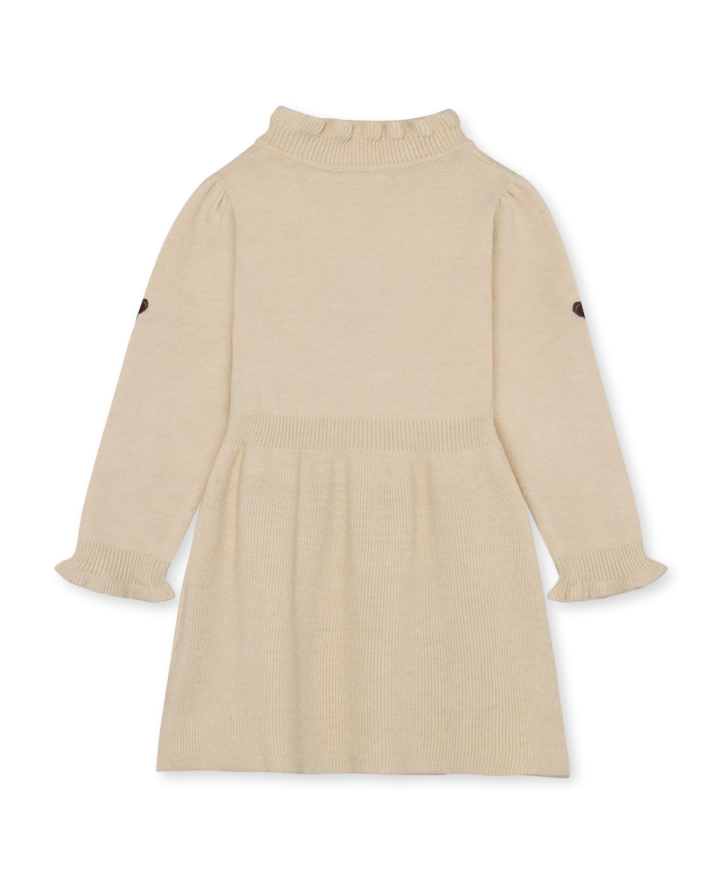 FLIINK / BENNA STRIKKET KJOLE - SANDSHELL