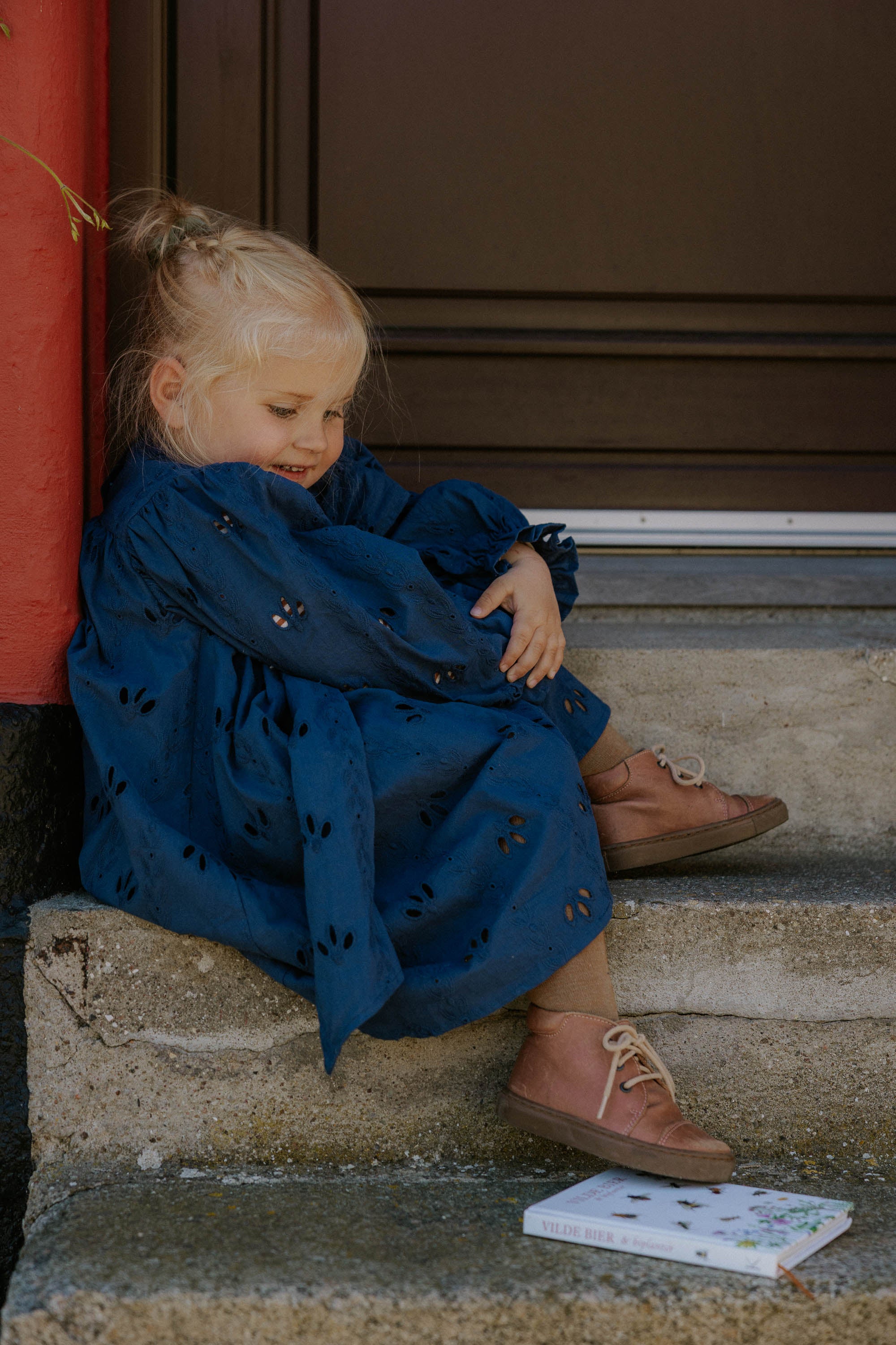 FLIINK / CAMMA SLØJFE KJOLE - INSIGNIA BLUE