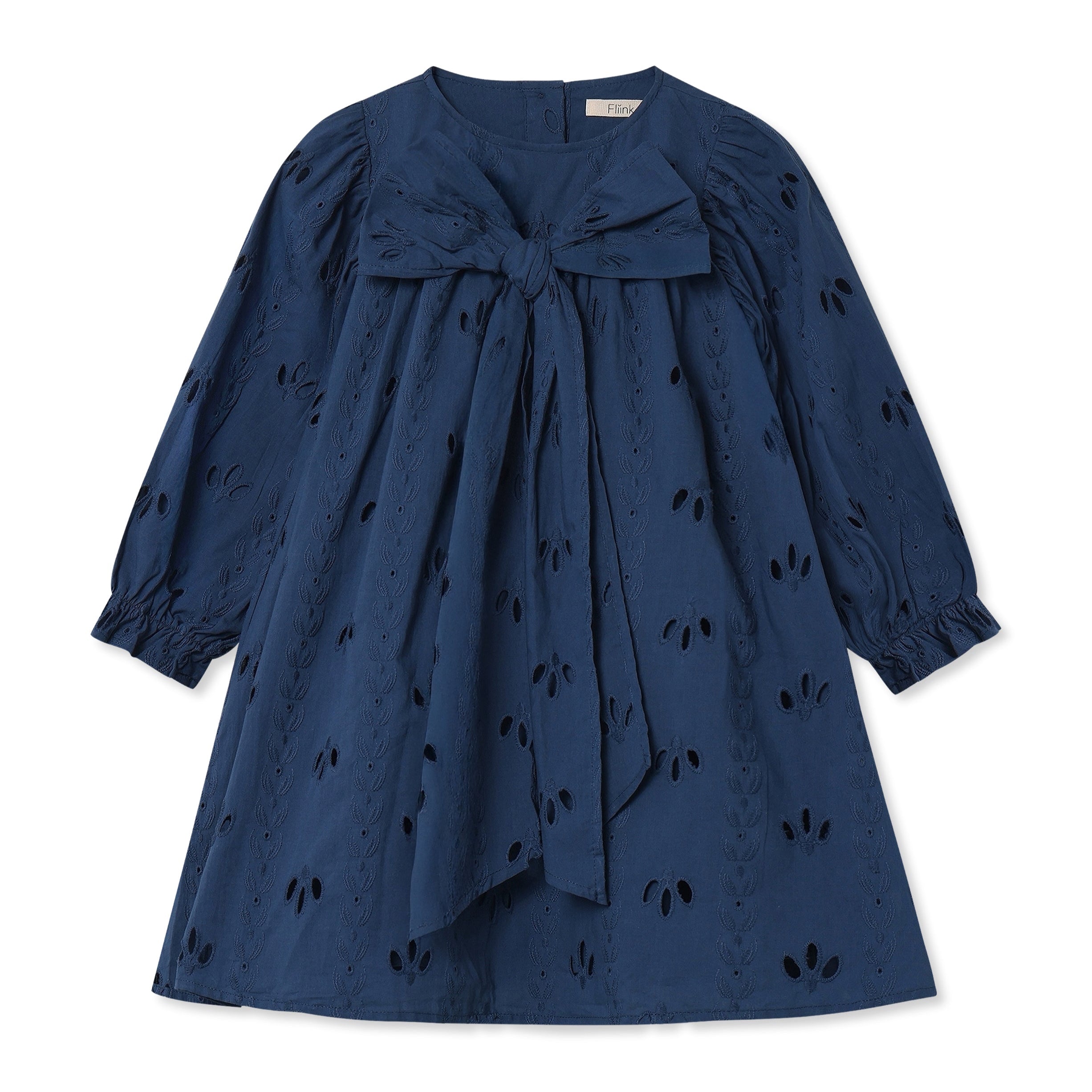 FLIINK / CAMMA SLØJFE KJOLE - INSIGNIA BLUE