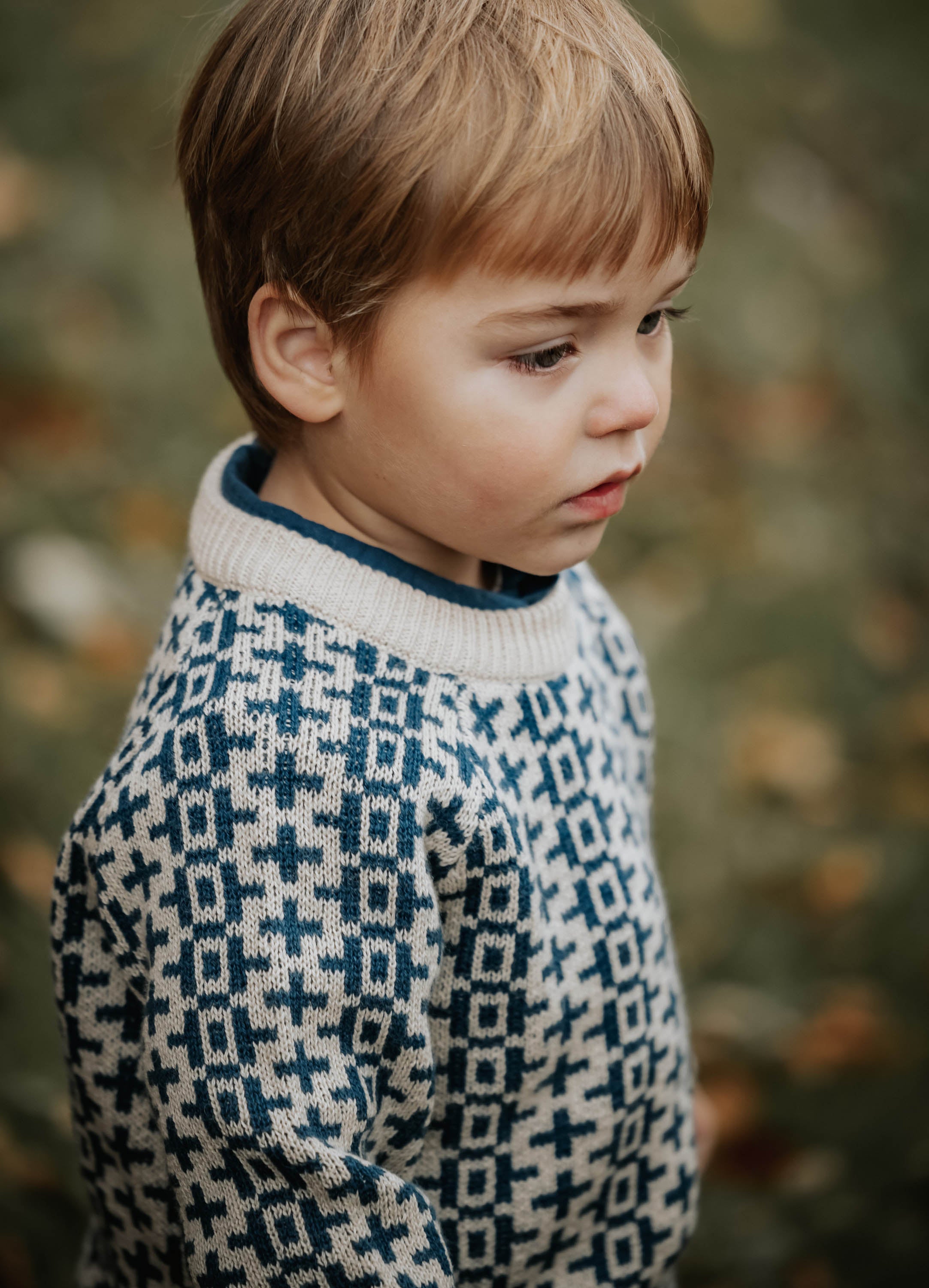 FLIINK / NOVA NORDIC PULLOVER - INSIGNIA BLUE