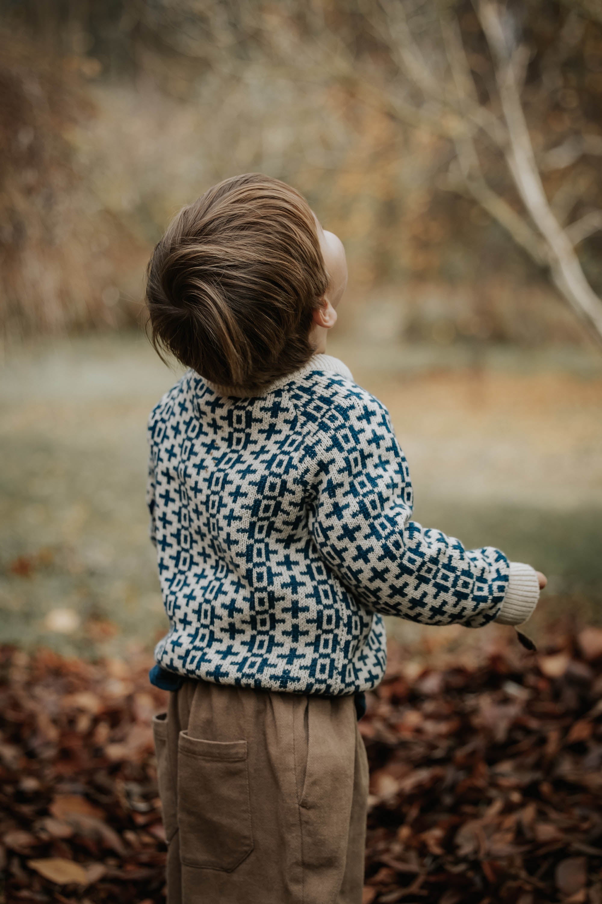 FLIINK / NOVA NORDIC PULLOVER - INSIGNIA BLUE