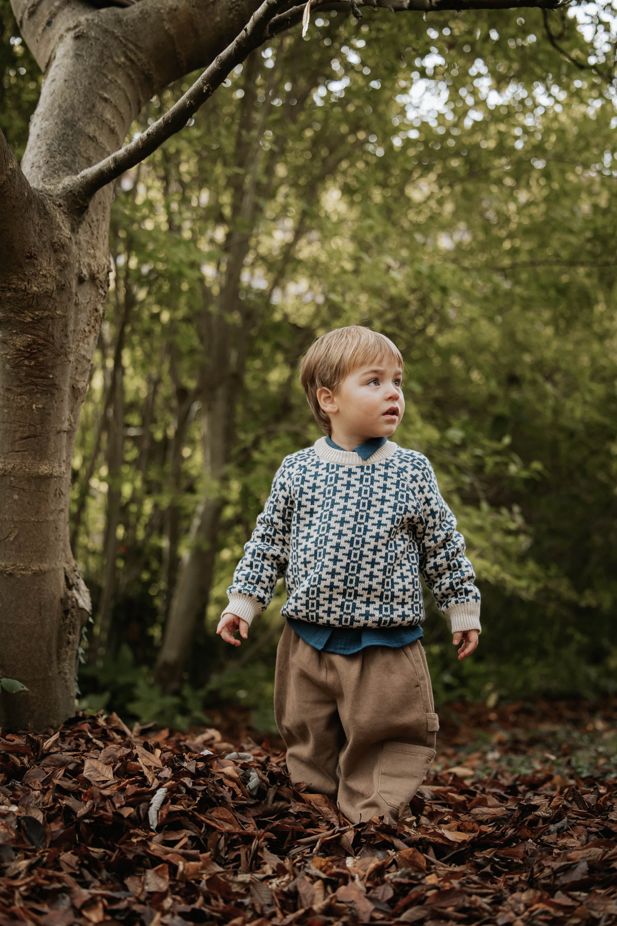 FLIINK / NOVA NORDIC PULLOVER - INSIGNIA BLUE