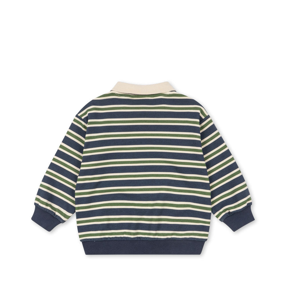 KONGES SLØJD / SPOTTY LS POLO - SPELL BOUND STRIPE